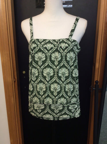 White House/Black Market Size s green/black jersey