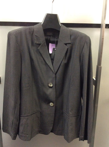 Chico's Size 2 Gray Jacket